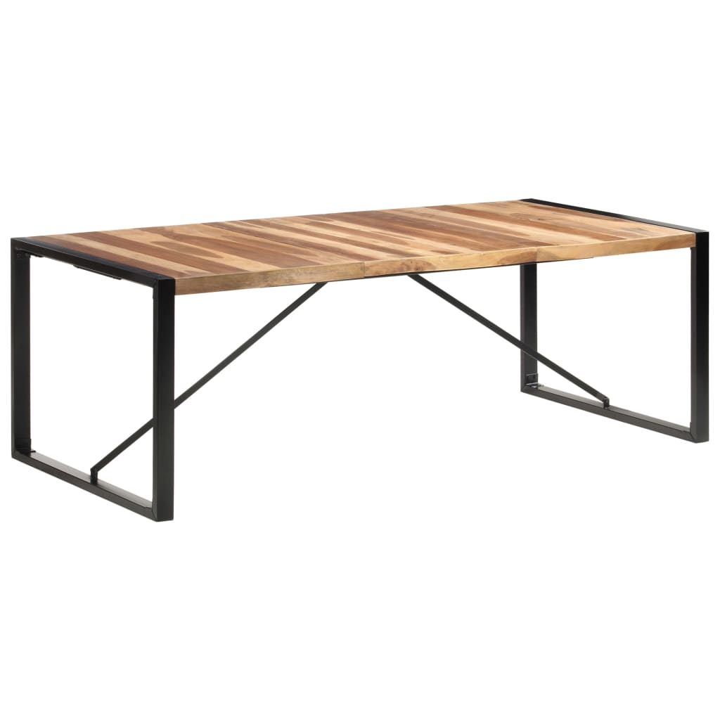 Kitchen table, 220x100x75 cm, solid wood