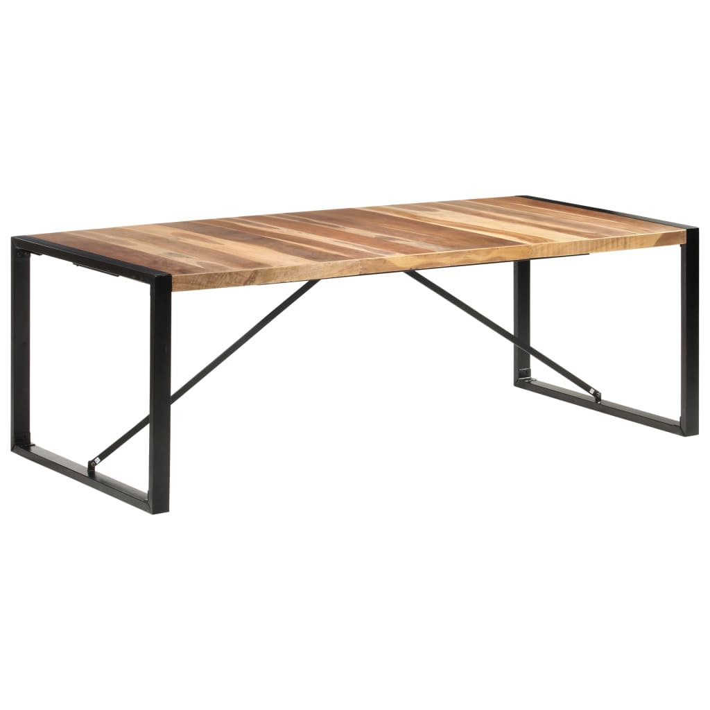 Kitchen table, 220x100x75 cm, solid wood