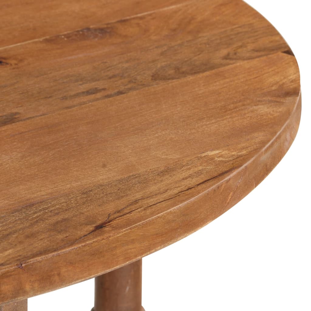 Kitchen table, 110x76 cm, solid mango wood, round