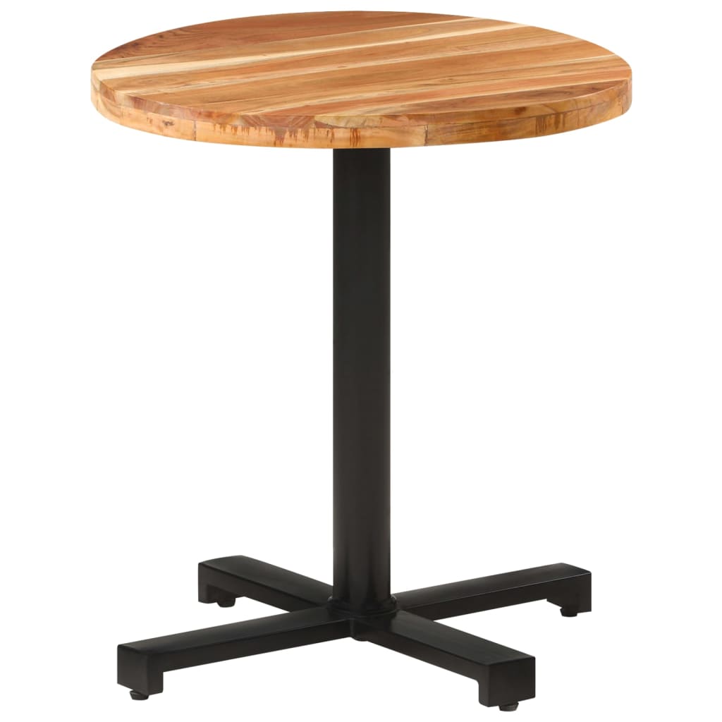 Bistro table, Ø70x75 cm, solid acacia wood, round