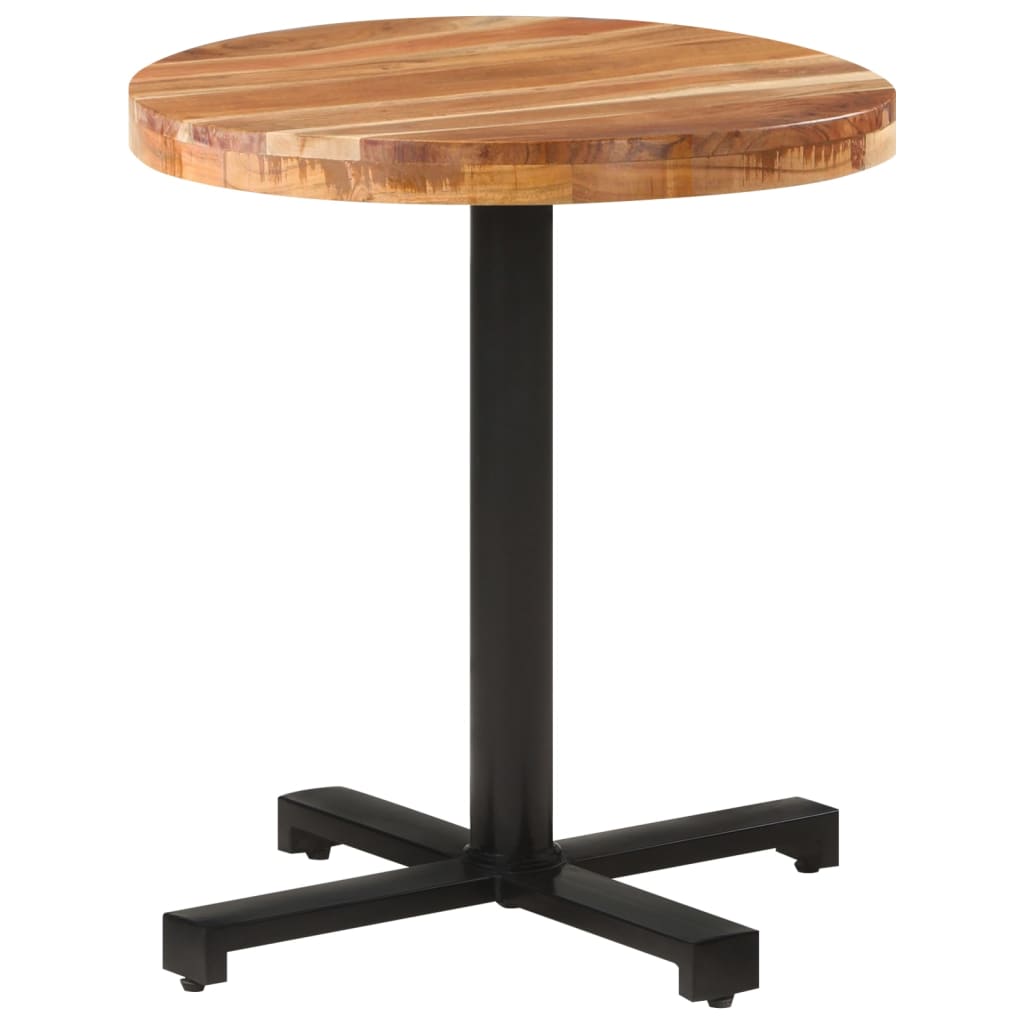 Bistro table, Ø70x75 cm, solid acacia wood, round