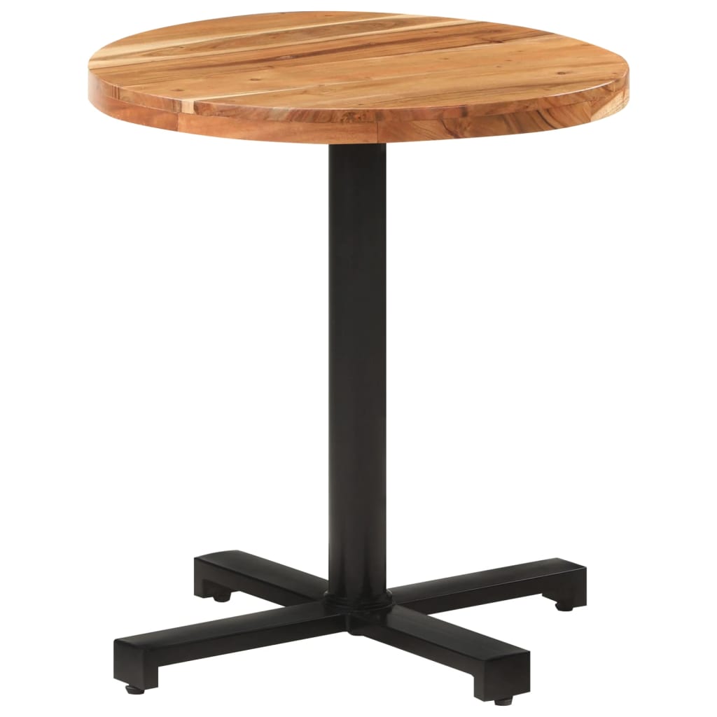 Bistro table, Ø70x75 cm, solid acacia wood, round