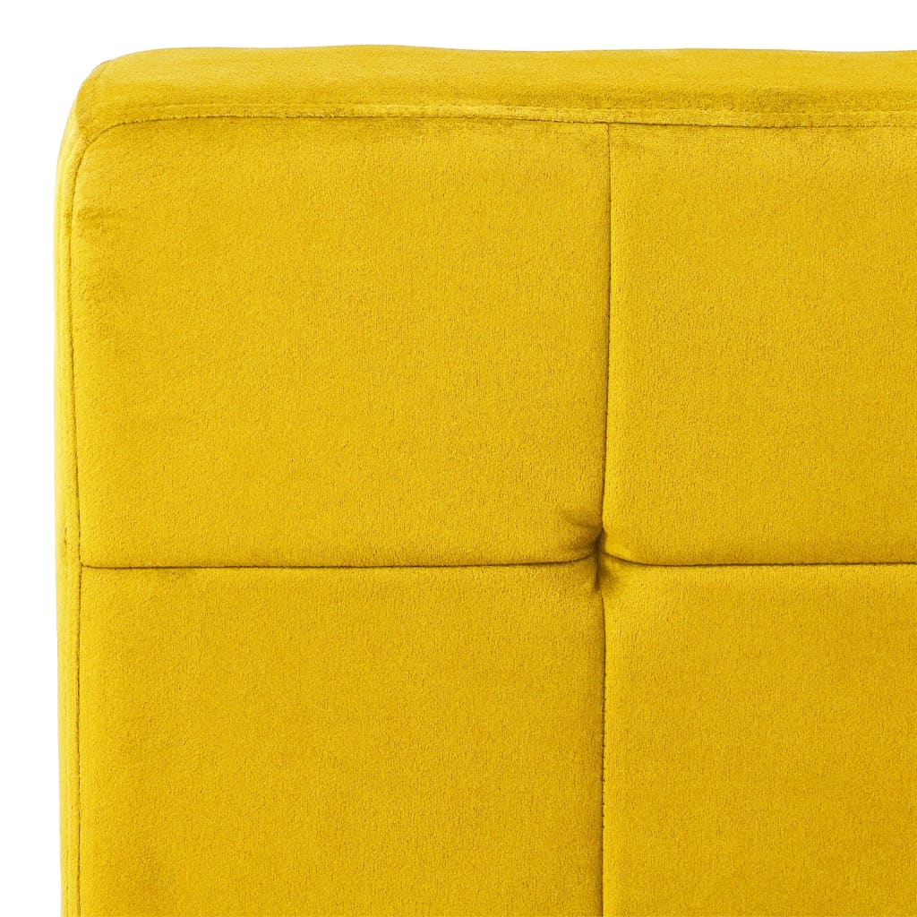 Lounge chair, mustard yellow, 65x79x87 cm, velvet