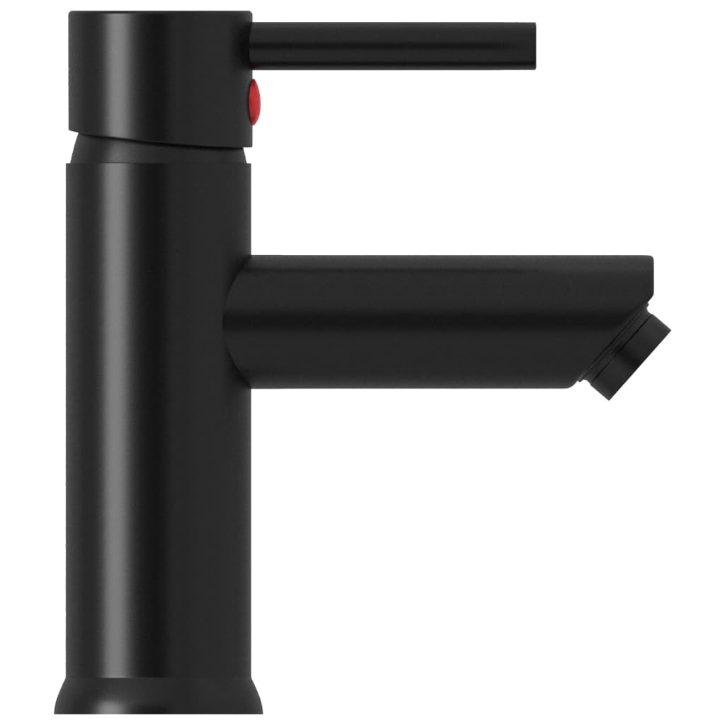 Bathroom sink faucet, black, 130x176 mm