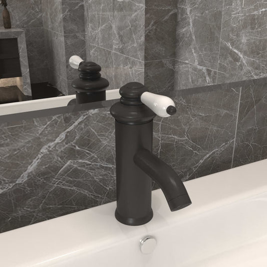 Bathroom sink faucet, gray, 130x180 mm