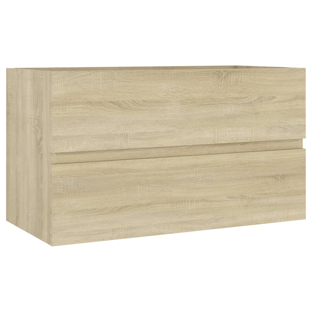 Sink cabinet, Sonoma oak, 80x38.5x45 cm, chipboard