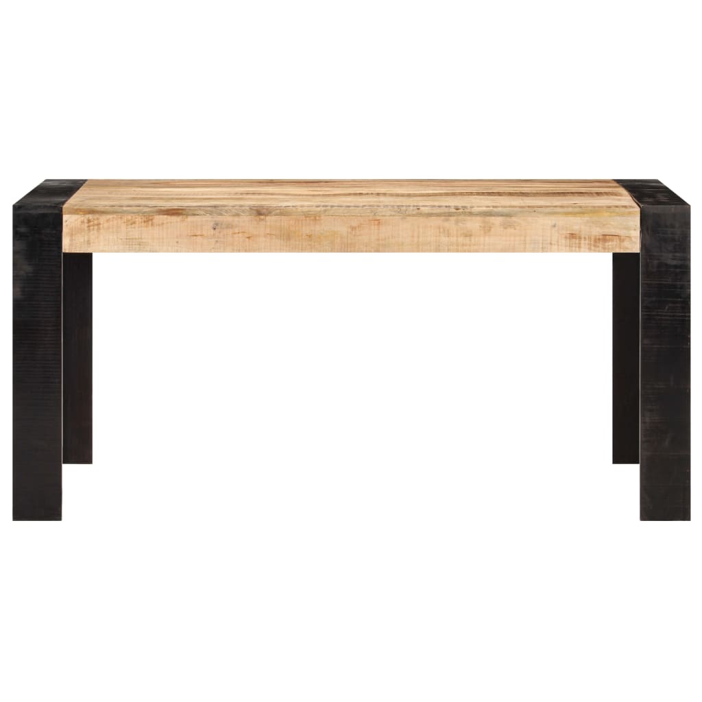 Kitchen table, 160 x 80 x 76 cm, solid mango wood