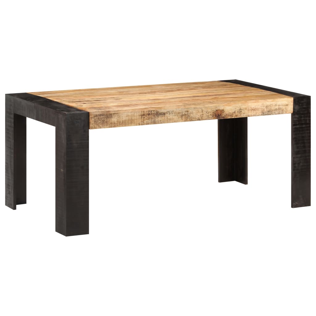 Kitchen table, 180 x 90 x 76 cm, solid mango wood