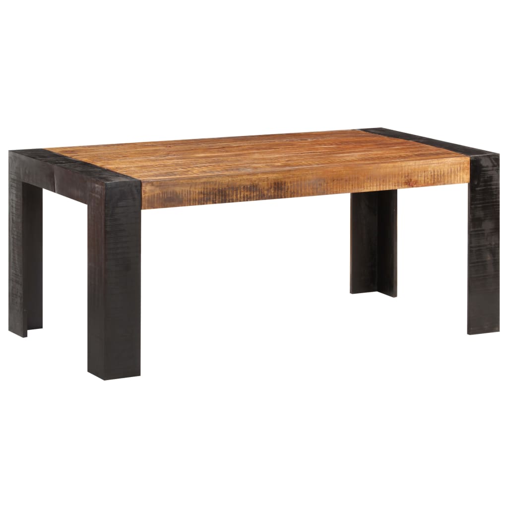 Kitchen table, 180 x 90 x 76 cm, solid mango wood