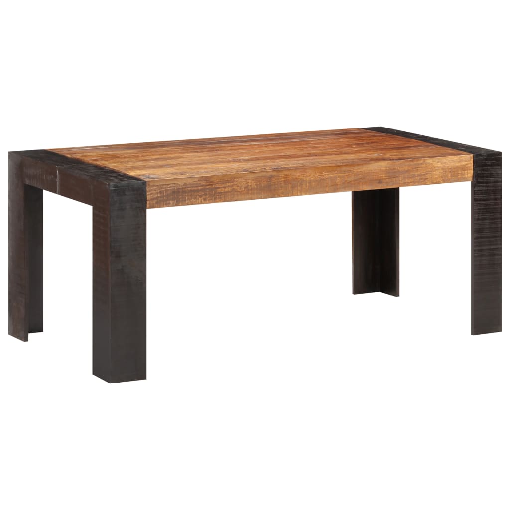 Kitchen table, 180 x 90 x 76 cm, solid mango wood