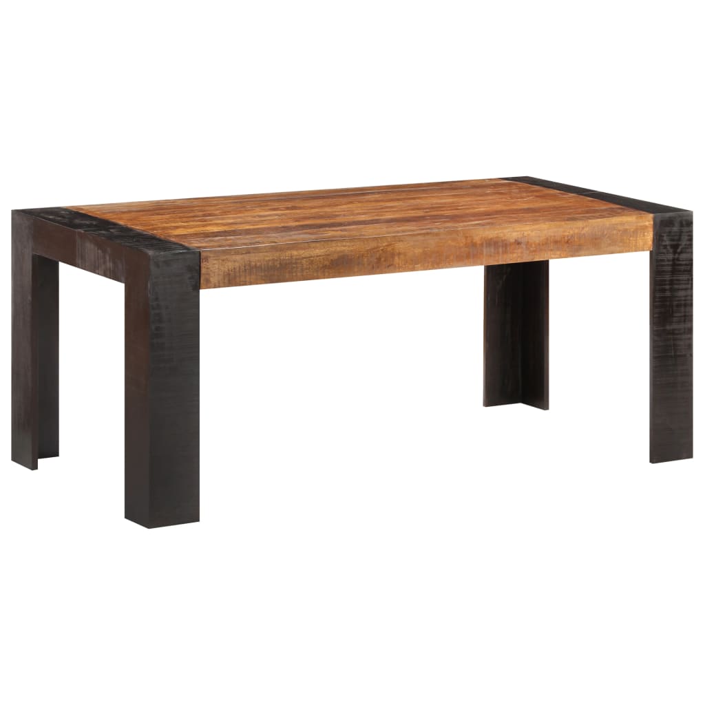 Kitchen table, 180 x 90 x 76 cm, solid mango wood