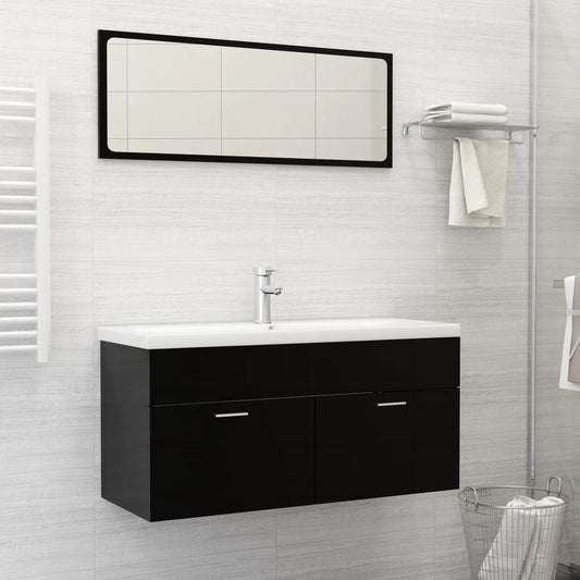 Built-in sink with tap, white, 101x39x18 cm, ceramic