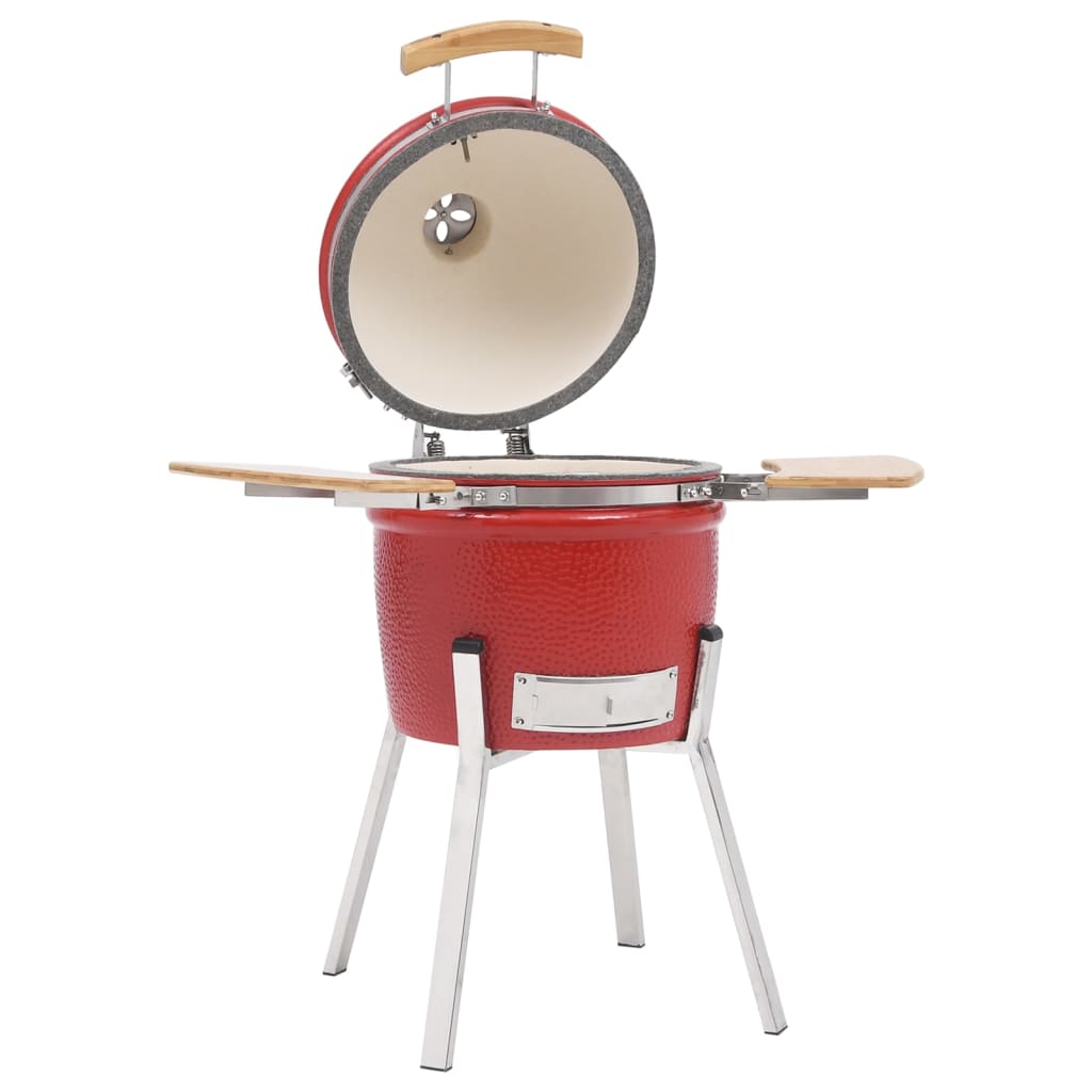 Kamado ceramic smoker grill, 81 cm