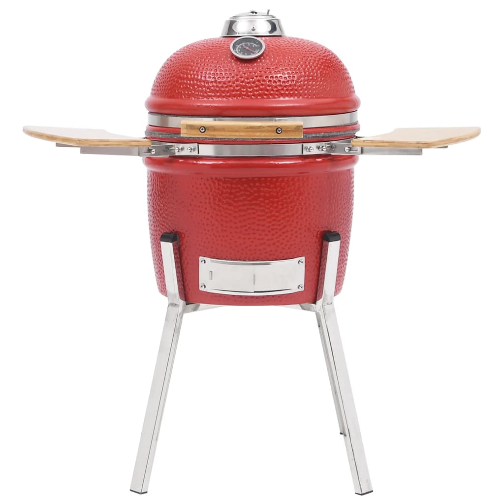 Kamado ceramic smoker grill, 81 cm