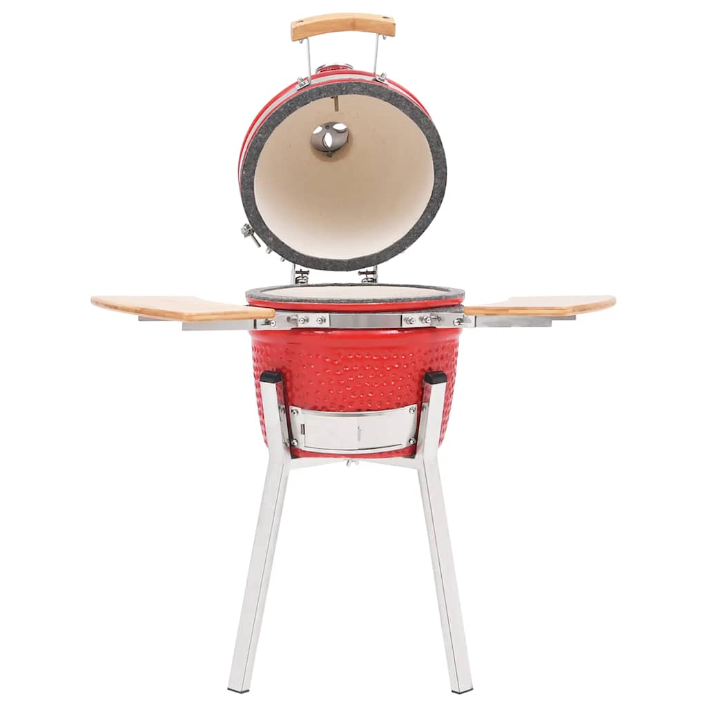 Grătar cu afumătoare Kamado, 76 cm, ceramică