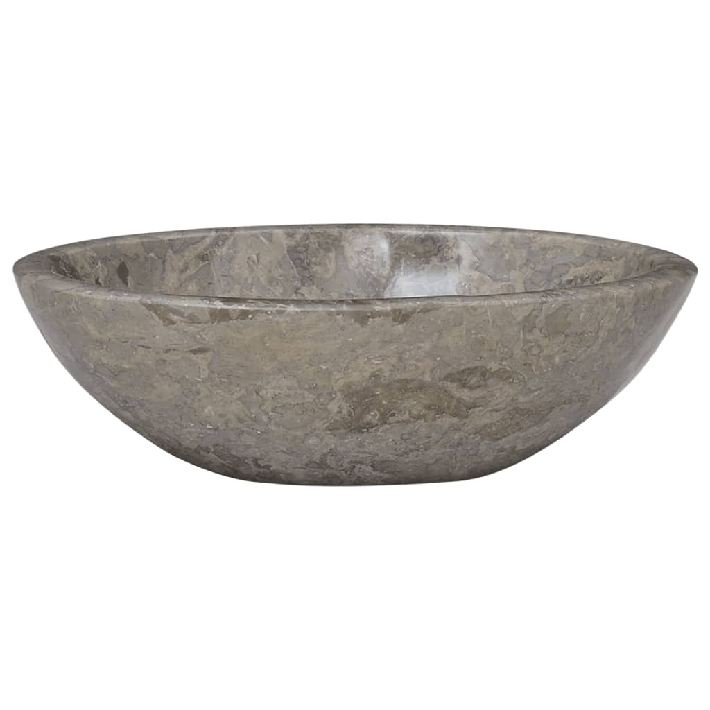 Sink, gray, 53x40x15 cm, marble