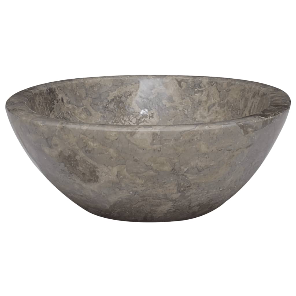 Sink, gray, 53x40x15 cm, marble