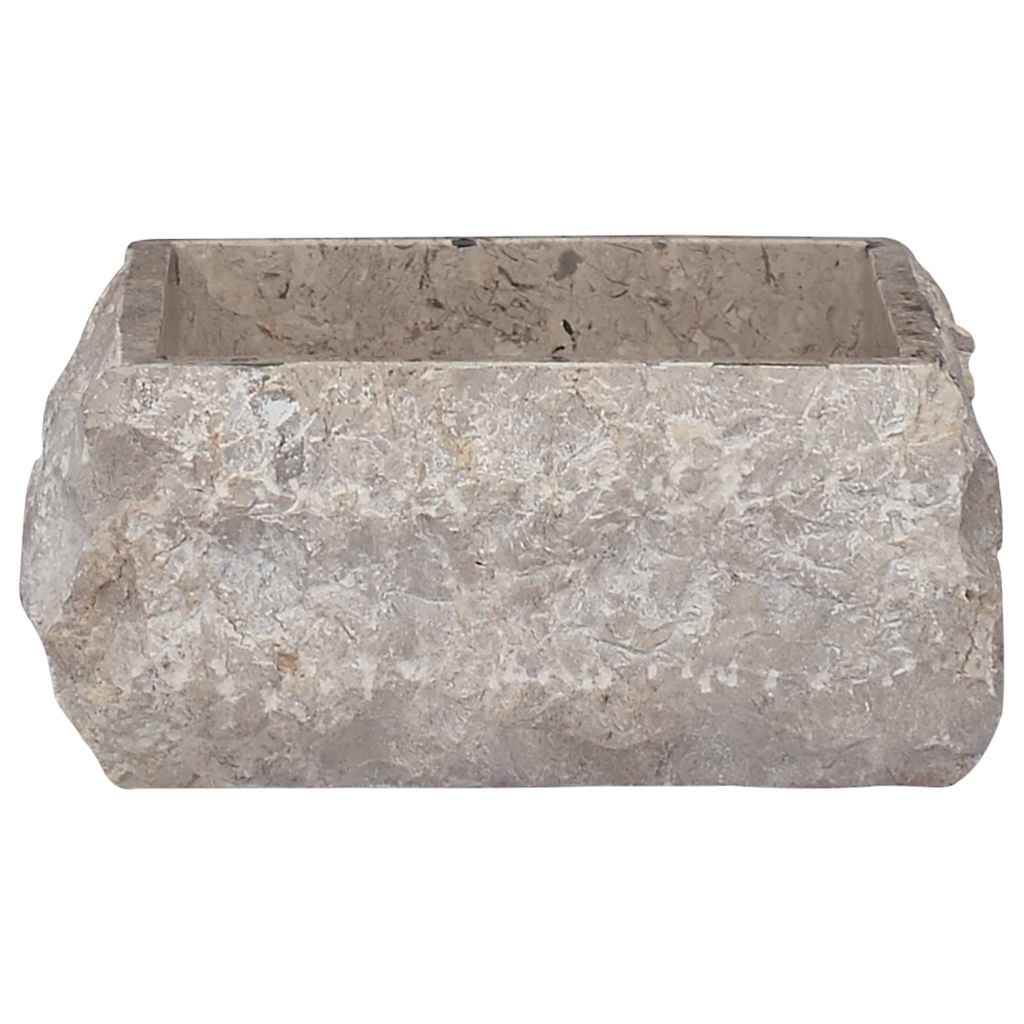 Sink, gray, 30x30x13 cm, marble