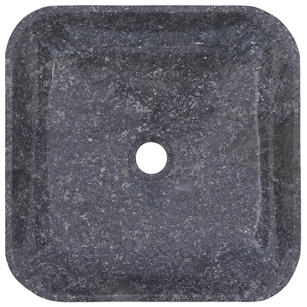 Sink, gray, 40x40x10 cm, marble