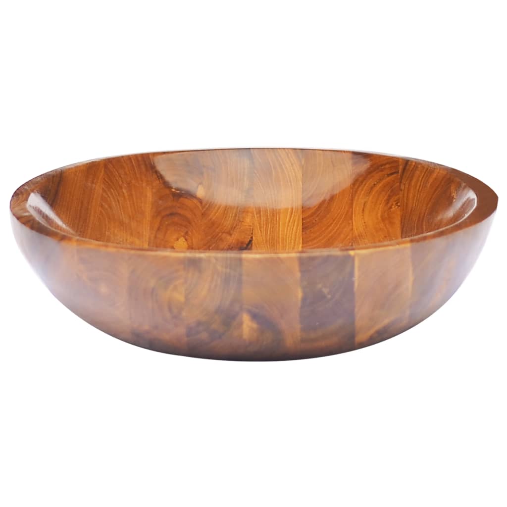 Sink, 60x40x10 cm, solid teak wood