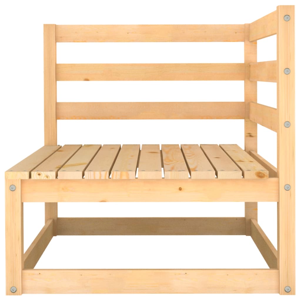 Garden furniture set, 2 pieces, solid pine wood