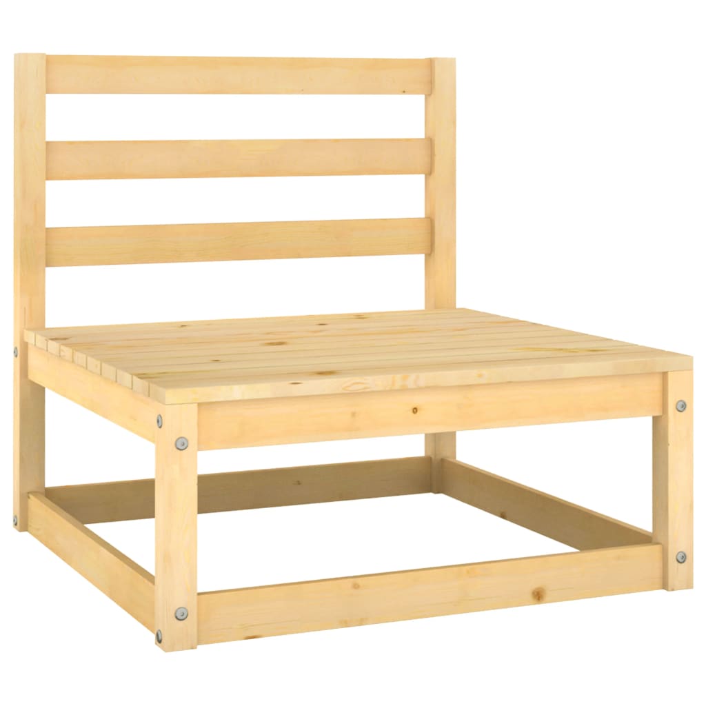 Garden furniture set, 2 pieces, solid pine wood