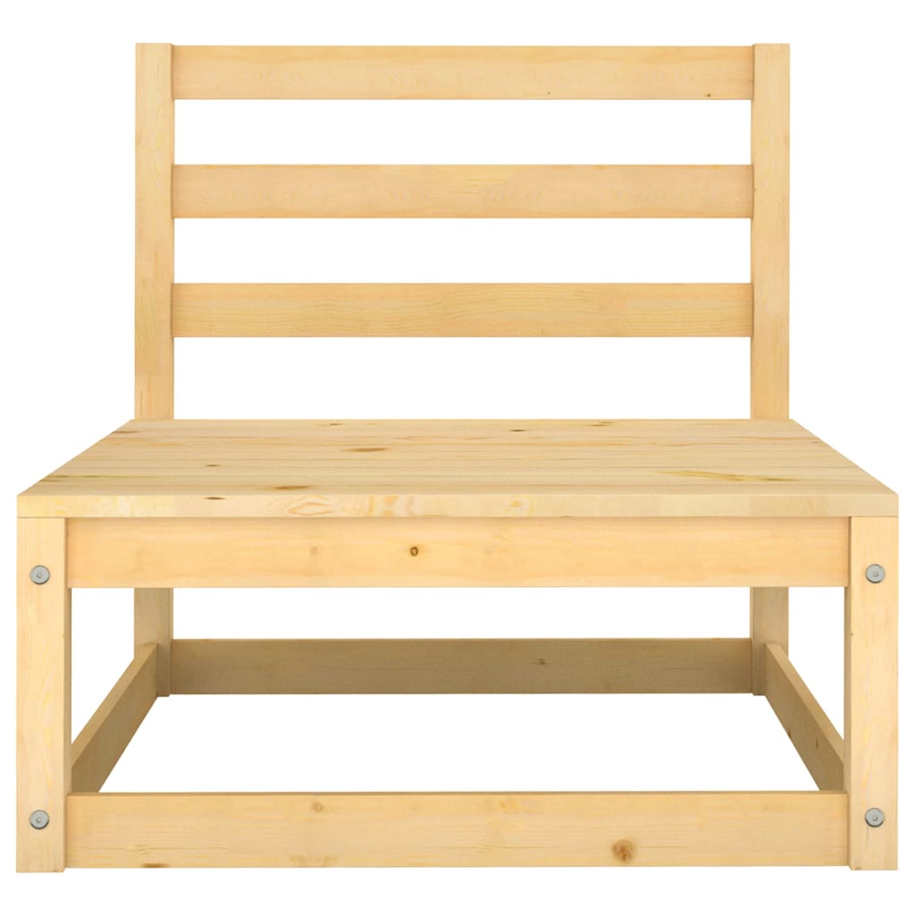 Garden furniture set, 2 pieces, solid pine wood