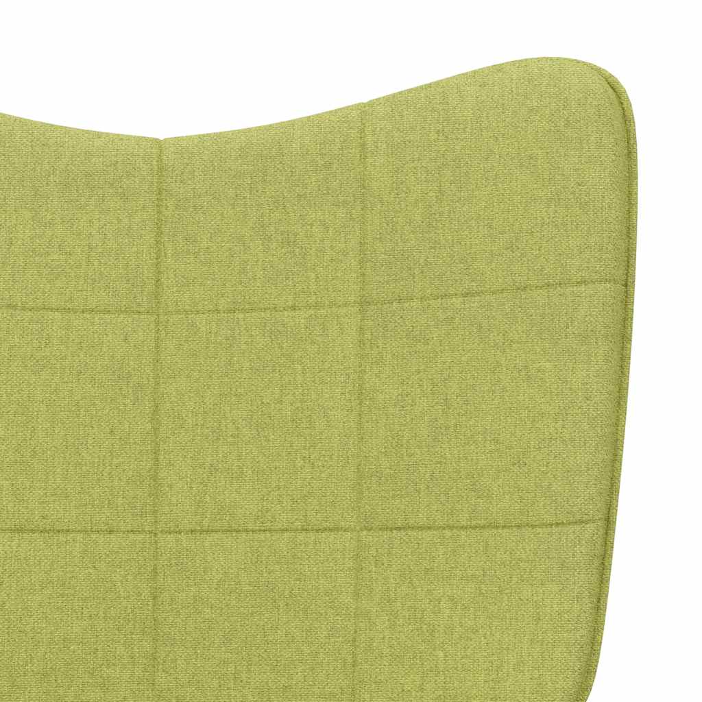 Scaun balansoar, verde, material textil