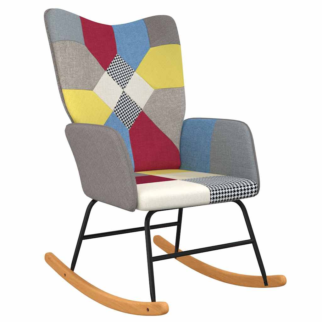 Rocking chair, mosaic, textile material