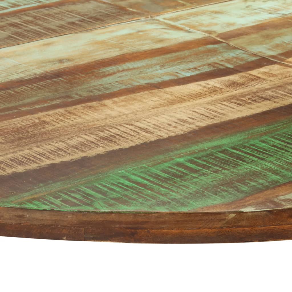 Kitchen table, 150x75 cm, solid recycled wood