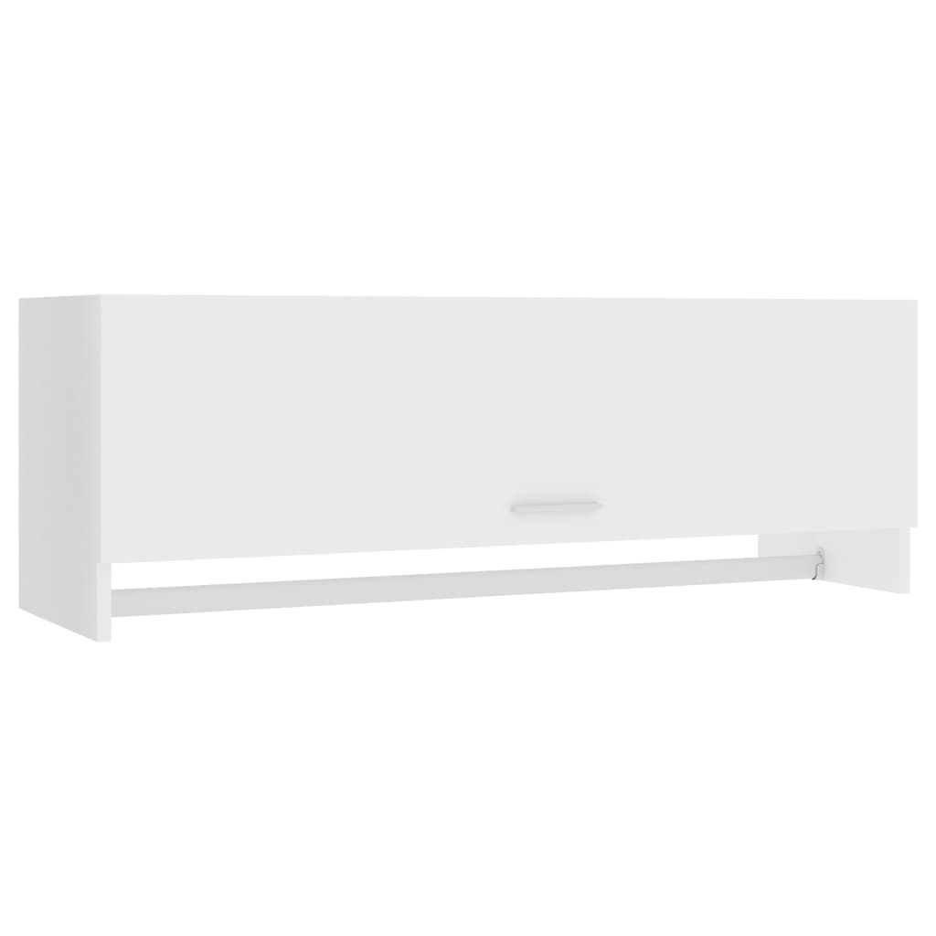 Dresser, white, 100x32.5x35 cm, chipboard