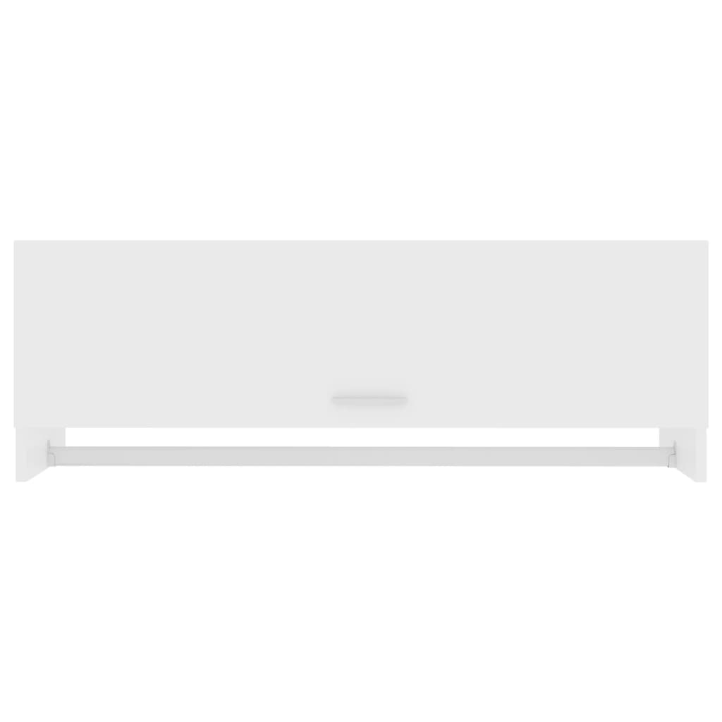 Dresser, white, 100x32.5x35 cm, chipboard