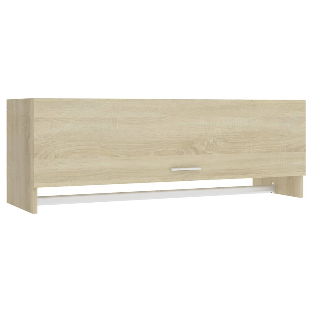 Wardrobe, sonoma oak, 100x32.5x35 cm, chipboard