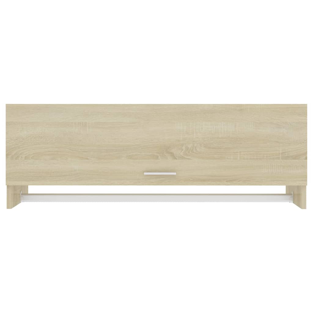 Wardrobe, sonoma oak, 100x32.5x35 cm, chipboard