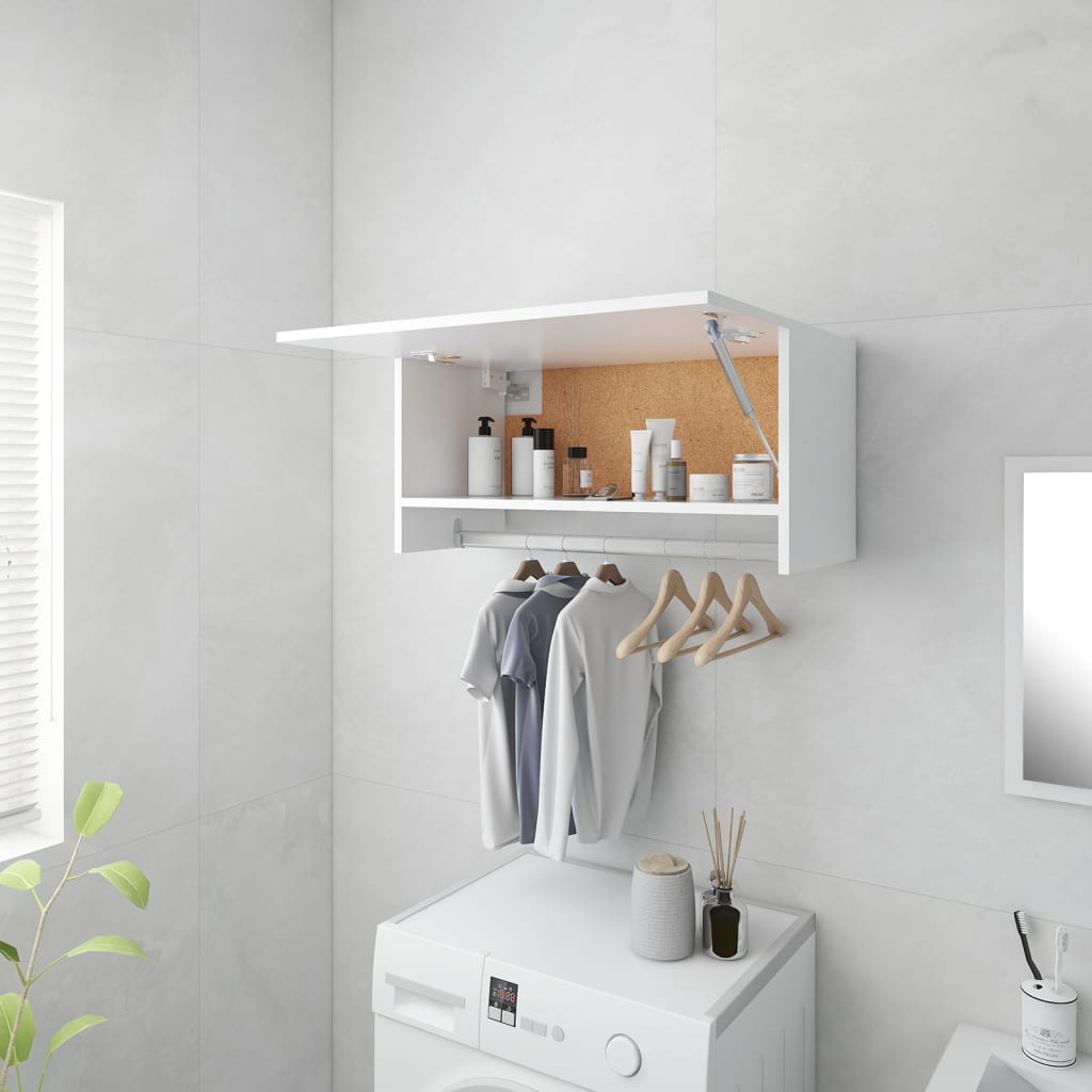 Dresser, white, 70x32.5x35 cm, chipboard