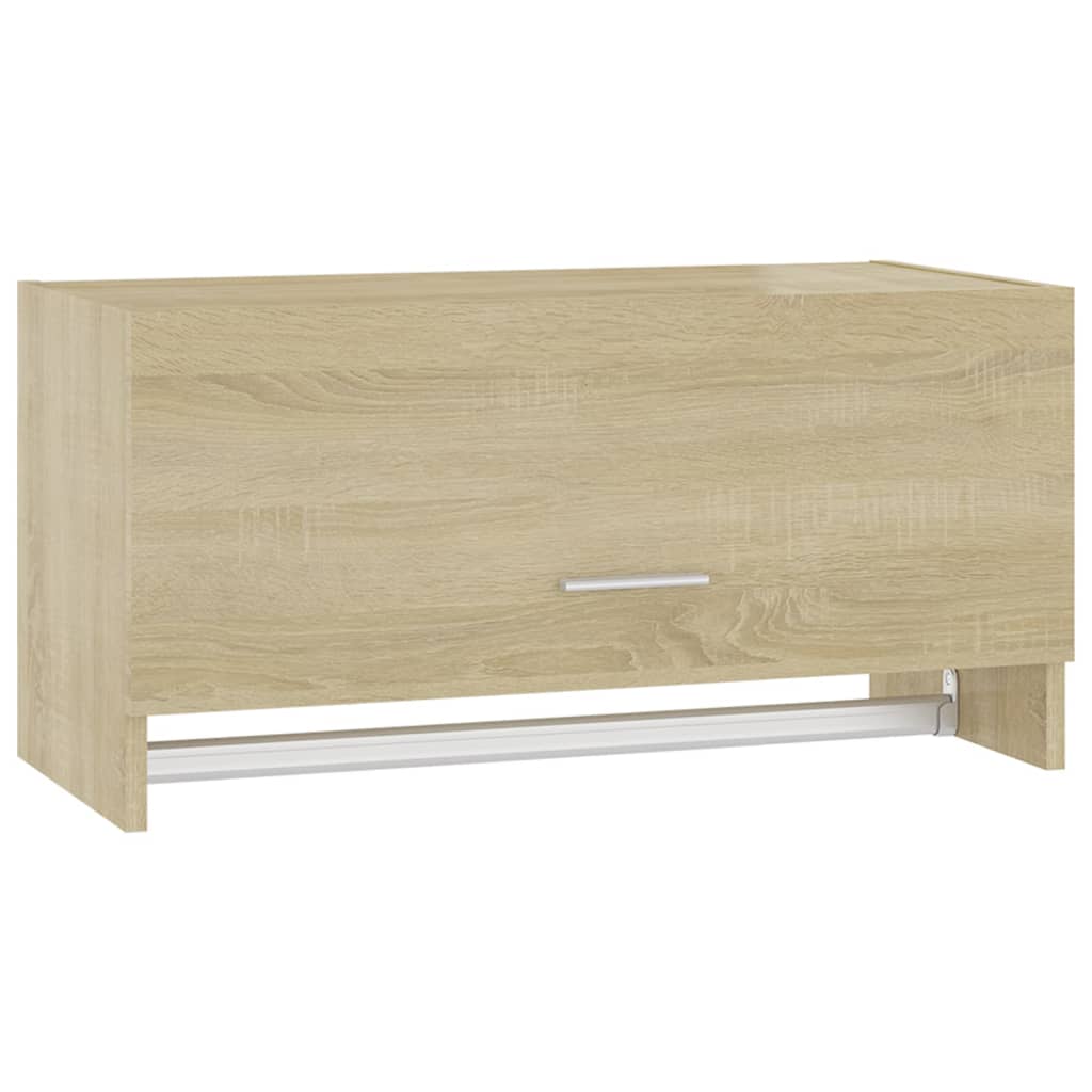 Wardrobe, sonoma oak, 70x32.5x35 cm, chipboard