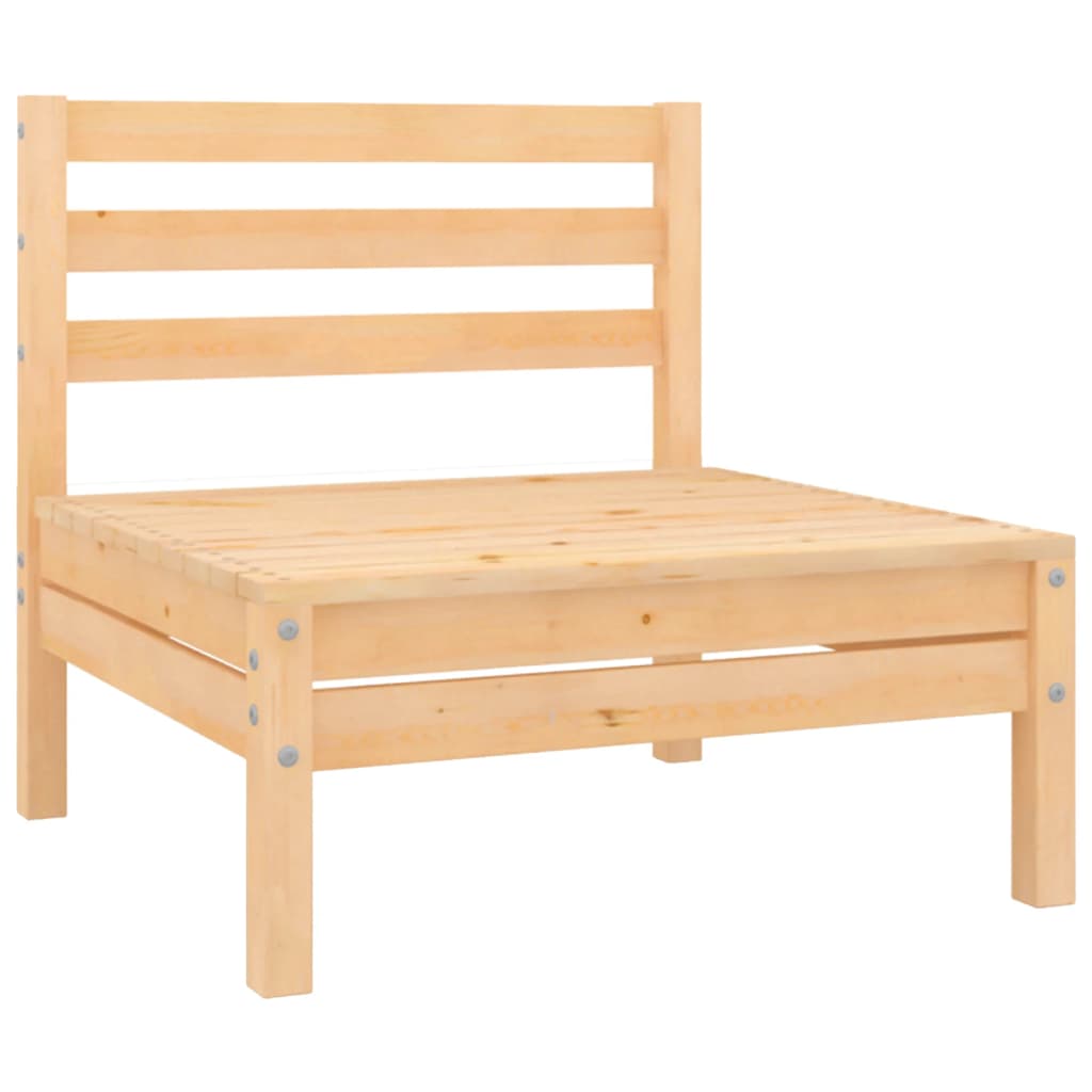 Garden furniture set, 3 pieces, solid pine wood