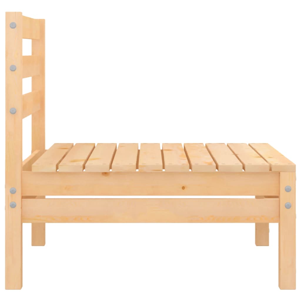 Garden furniture set, 3 pieces, solid pine wood