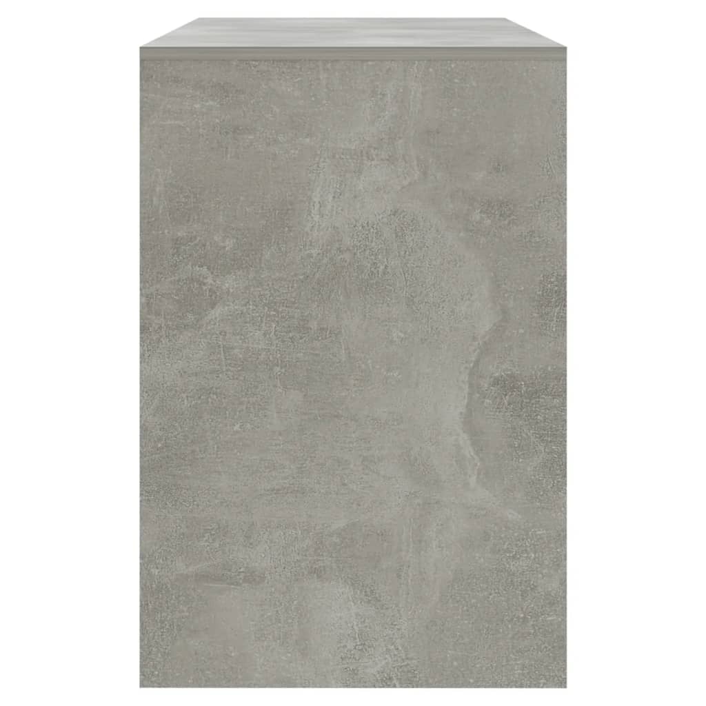 Kitchen furniture set, 3 pieces, concrete grey, chipboard