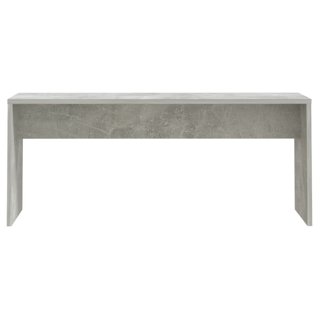 Kitchen furniture set, 3 pieces, concrete grey, chipboard