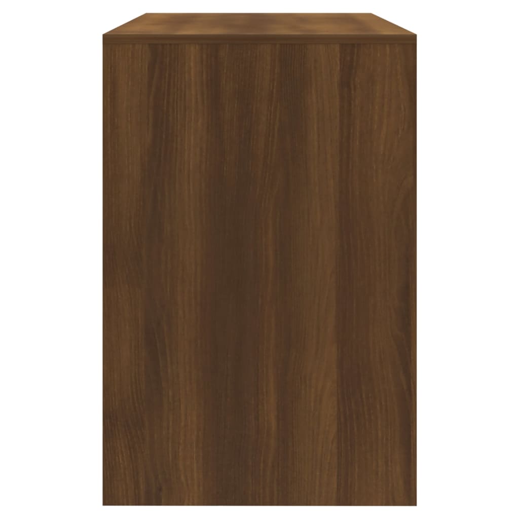 Kitchen furniture set, 3 pieces, brown, oak, chipboard