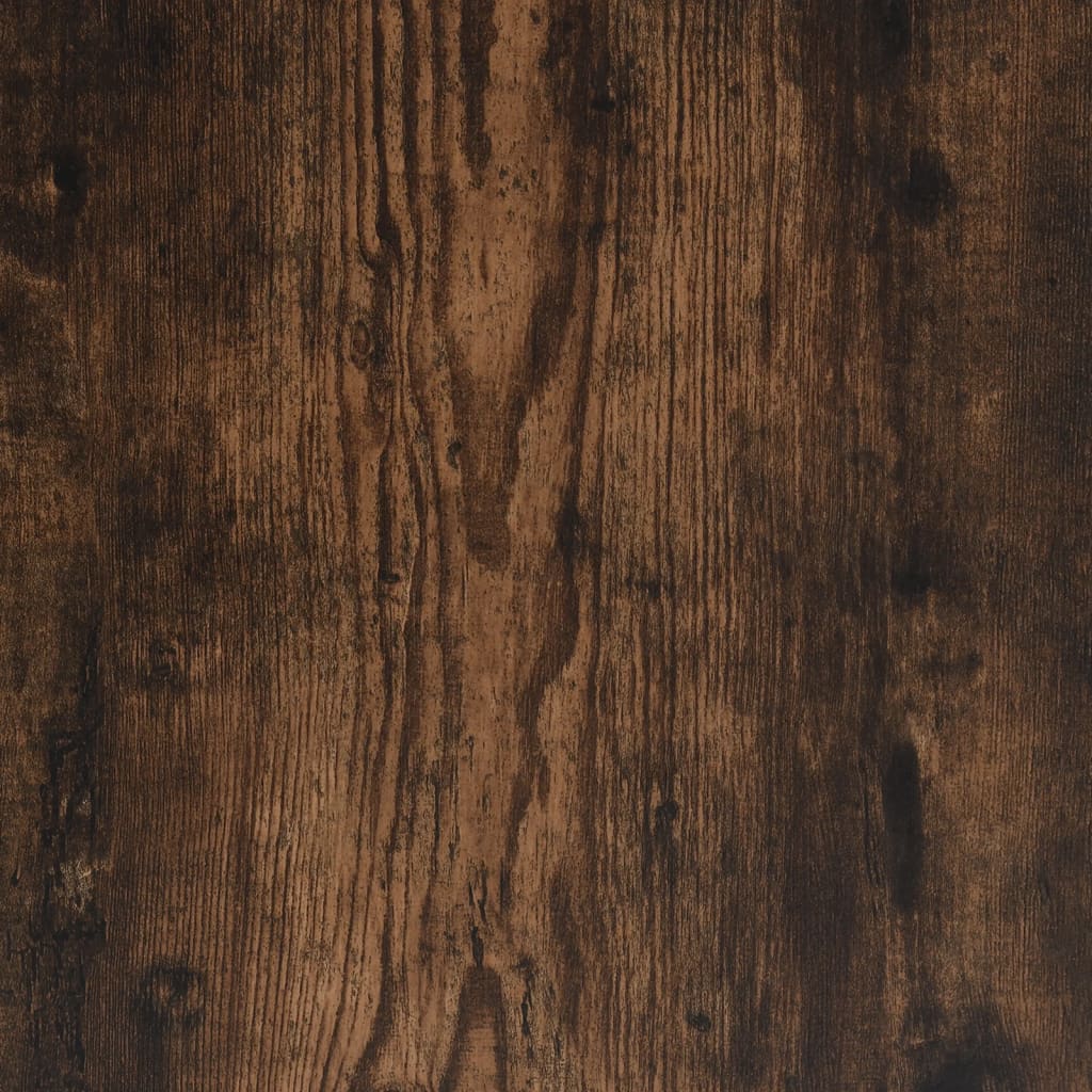 Wardrobe, smoky oak, 80x40x110 cm, processed wood