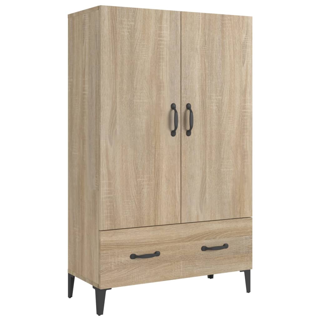 Tall cabinet, sonoma oak, 70x31x115 cm, processed wood