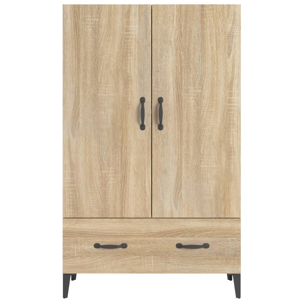 Tall cabinet, sonoma oak, 70x31x115 cm, processed wood