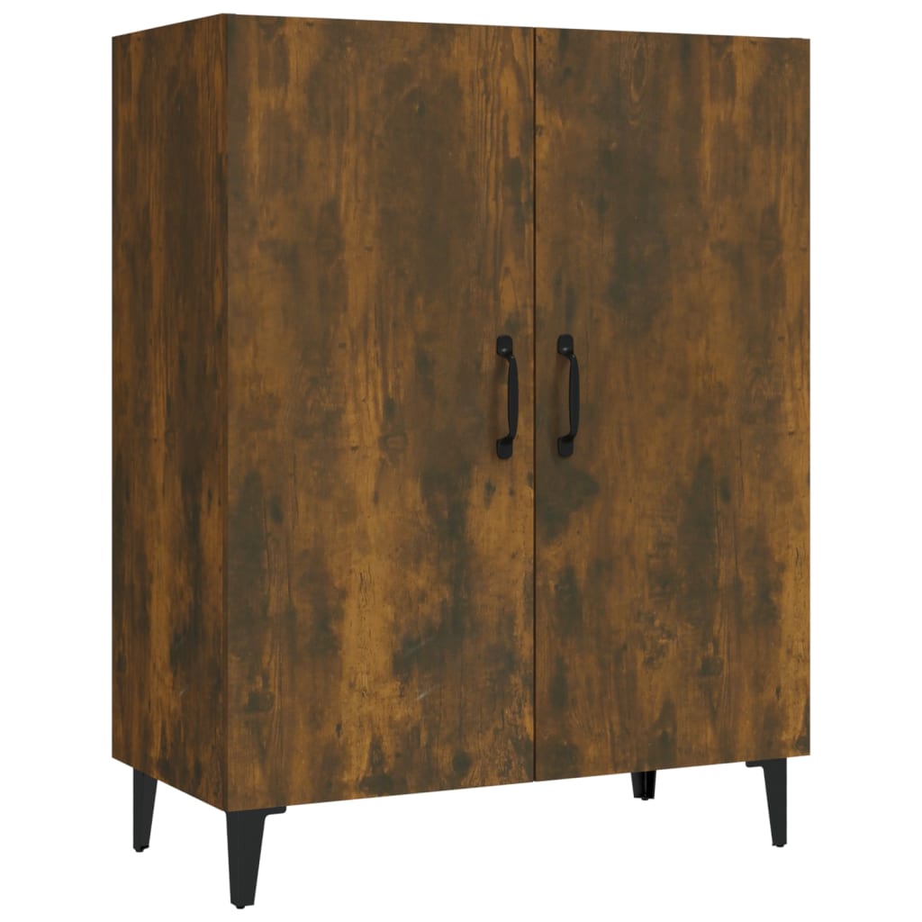 Sideboard, smoky oak, 70x34x90 cm, processed wood