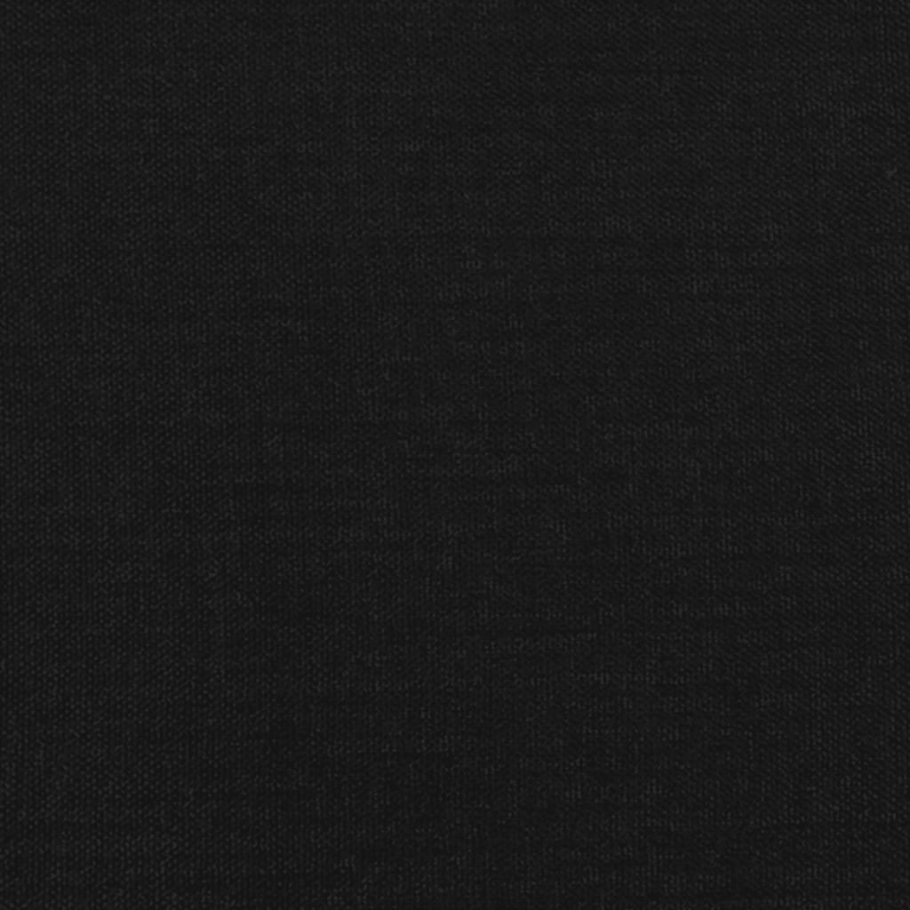 Saltea de pat cu arcuri, negru, 90x190x20 cm, textil