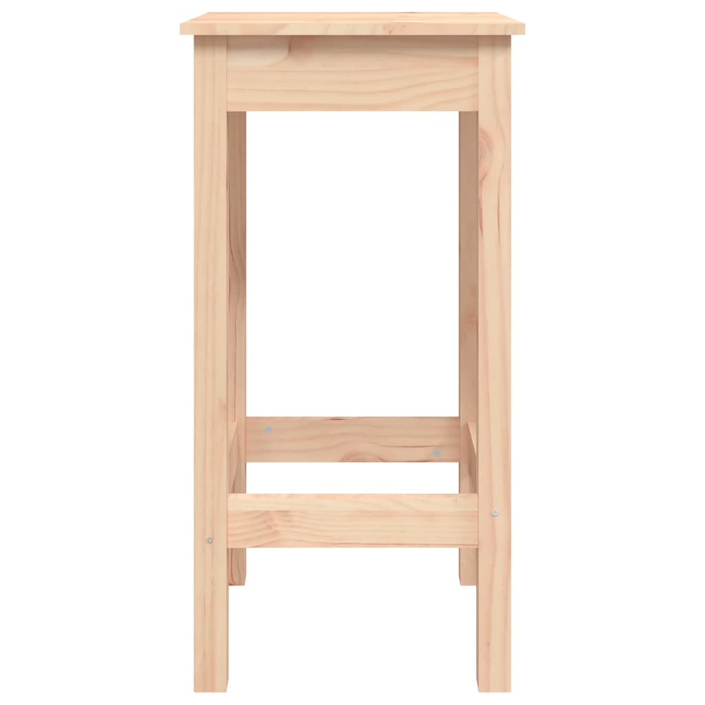 Bar stools, 2 pcs., 40x40x78 cm, solid pine wood