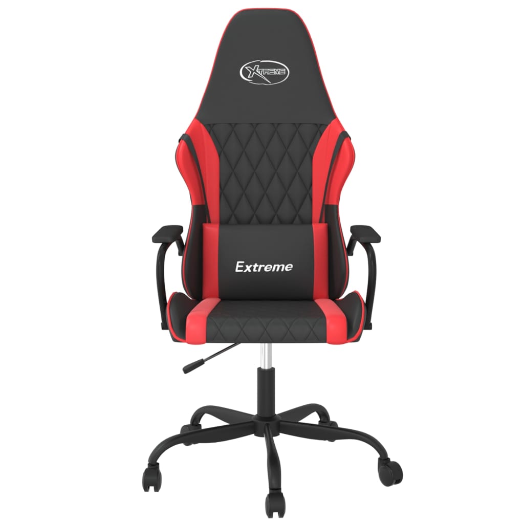 Gaming chair, black and red, eco-leather