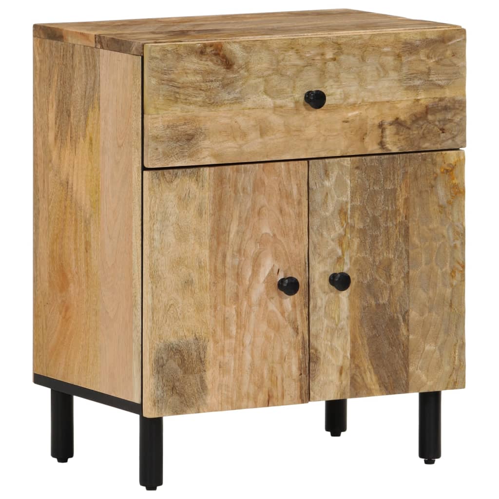 Bedside table, 50x33x60 cm, solid mango wood