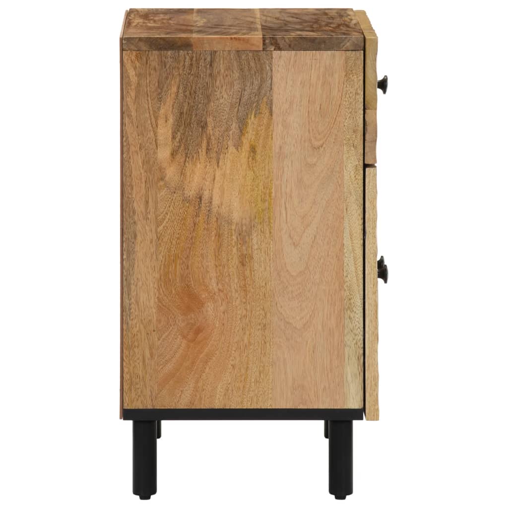 Bedside table, 50x33x60 cm, solid mango wood